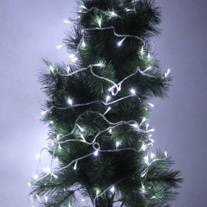 10m 80 Lumière blanche Lumière blanche Lumière de décoration de cordes pour fête de noel S1362W3-20