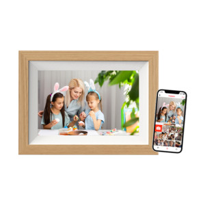 Braun DigiFrame 10W WiFi hêtre 25,7cm (10,1 ) 105445-20