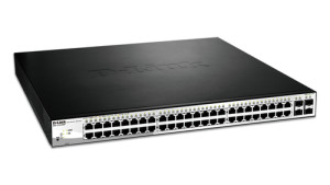 D-Link DGS-1210-52MP/E 52-Port L2 Smart Managed 48x PoE Gb noir 158918-20
