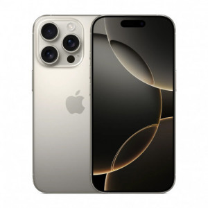 iPhone 16 Pro (6.3" 128 Go, 8 Go RAM) Titane Naturel IP16P-8/128_NT-20