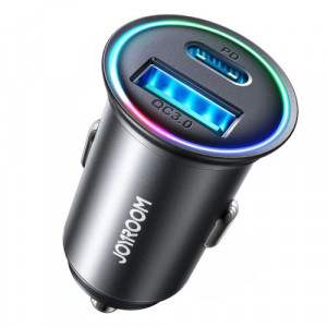 Joyroom Car Charger Mini, C+U, 60W, Black (JR-CCN04) DO631509-20