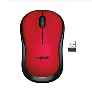 Souris sans fil silencieuse M220 Souris de jeu de bureau précise Mode veille intelligent Forme profilée Compatible pour Mac Os/window 10/8/7 Rouge C87260Q8819717-20