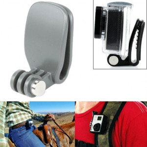 TMC Head Quickclip pour GoPro Hero4 / 3+ / 3/2/1 (Gris) ST352H0-20