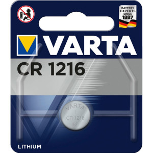10x1 Varta electronic CR 1216 PU Inner box 497392-20