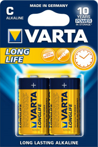 1x2 Varta Longlife Baby C LR 14 486878-20