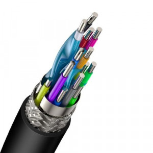 Baseus Video Cable High definition Series HDMI To HDMI 4K 30 Hz, 3D HDR, 18 Gbps, 8 m black (CAKGQ-E01) DA981683-20