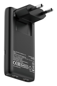 Verbatim Fold n Go GaN Charger 65W 2xUSB C schw.klappb.St.32354 202444-20