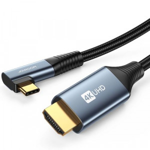 Joyroom Converter Type-C (male) Elbow to Digital HDMI (male), 4K, 60Hz, Gray (SY-20C1) DO1259864-20