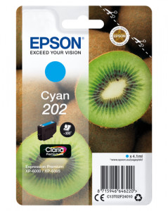 Epson cyan Claria Premium 202 T 02F2 322646-20