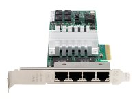 Hewlett Packard Enterprise HPE NC364T Network adapter PCIe x4 low profile Gigabit Ethernet x 4 for ProLiant DL360 G7, DL370 G6, DL380 G6, DL385 G6, DL580 G5, ML370 G6, SL160s G6 XP2109888R4121-20