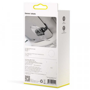 Baseus Car Tool Platinum Vehicle eyewear clip (Clamping type) Black (ACYJN-B01) DA377820-20