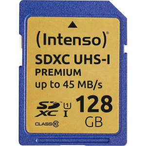 Intenso SDXC Card 128GB Class 10 UHS-I Premium 367733-20