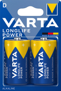 1x2 Varta Longlife Power Mono D LR 20 837968-20