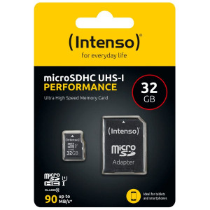 Intenso microSDHC 32GB Class 10 UHS-I U1 Performance 699575-20