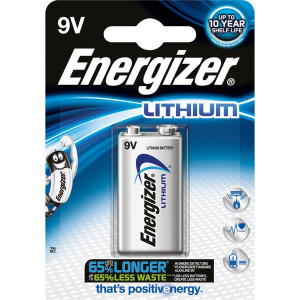 ENERGIZER Ultimate Lithium 9V Block Blister de 1 pièce 442141-20