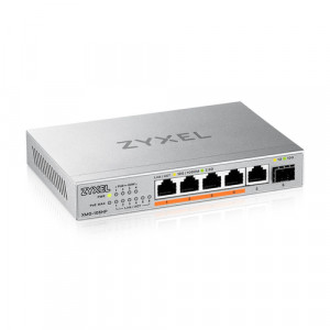 Zyxel XMG-105 5 Port 10/2.5G PoE++ Switch 853554-20