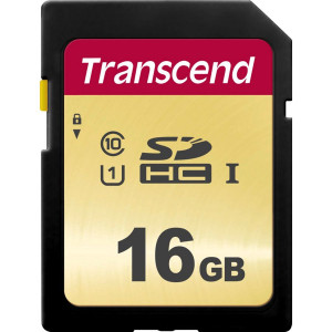 Transcend SDHC 500S 16GB Class 10 UHS-I U1 V30 380508-20
