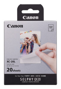 Canon XC-20 L Sticker Kit 20 feuilles 54 x 85 mm 115063-20