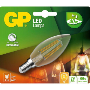 GP Lighting Bougie filament E14D 5W (40W) dimmable 470lm GP078166 255362-20