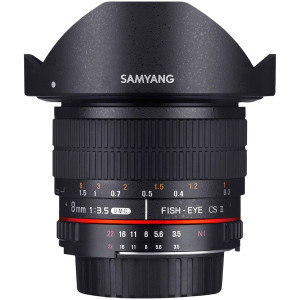 Samyang MF 3,5/8 Fish-Eye II APS-C Nikon AE 179888-20