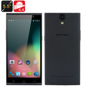 Ulefone Be One Smartphone Android 4.4 / Écran IPS OGS 5.5 pouces 1280x720 / CPU Octa Core MTK6592 / 16Go de mémoire / Noir CU3788-20