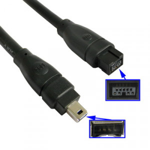 Câble 9 pin vers 4 pin 1394 1.5M C9P4P01-20