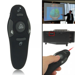 Présenteur laser multimédia, récepteur USB pour ordinateurs fixes et portables 15m PLMRUOFP02-20
