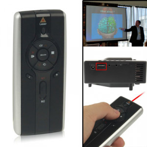 Présenteur laser multimédia, récepteur USB pour ordinateurs fixes et portables 10m PLMRUOFP04-20