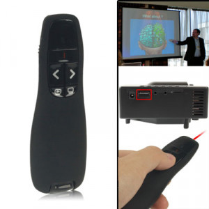 Présenteur laser multimédia, récepteur USB pour ordinateurs fixes et portables 15m PLMRUOFP05-20