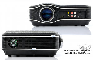 Vidéoprojecteur à LED avec lecteur DVD intégré VLALDI01-20