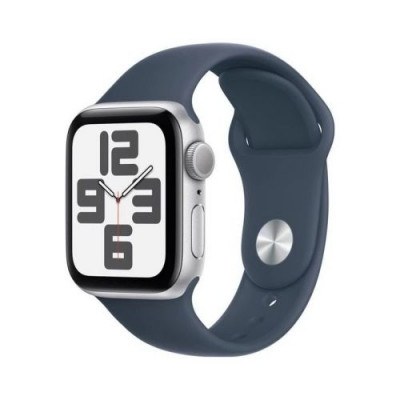 Apple Watch Series 10 GPS 46mm Silver Alu Case, Denim Sport Band M/L EU MWWM3 DP34900807-20