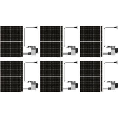 6x Denver BSS-10600 230V Centrale solaire pour balcon 800039-20