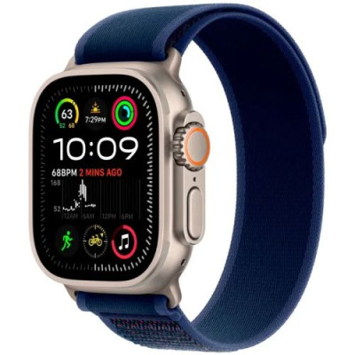 Apple Watch Ultra 2 GPS + Cellular 49mm Natural Titanium Case with Blue Trail Loop S/M EU MX4J3 DP4920073-20