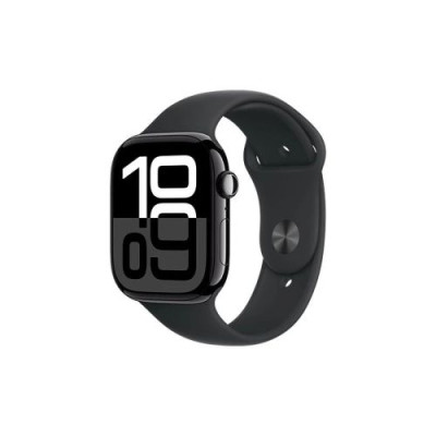 Apple Watch Series 10 GPS 46mm Jet Black Alu Case, Midnight Black Sport Band S/M EU MWWP3 DP34600777-20