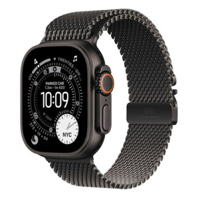 Apple Watch Ultra 3 (2025) GPS + Cellular 5G 49mm Black Titanium Case with Black Titanium Milanese Loop Medium EU MF1Q4 DP70500511-20