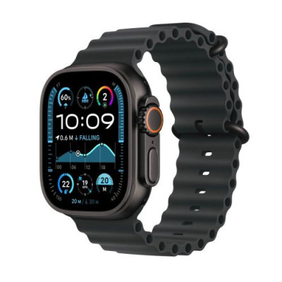 Apple Watch Ultra 2 GPS + Cellular 49mm Titanium case with Ocean Band Black EU MX4P3 DP6330011-20