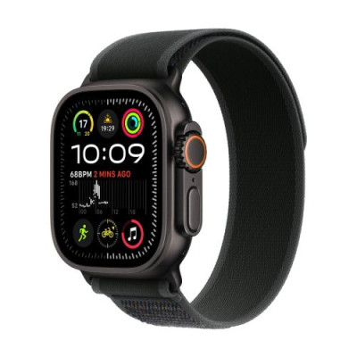 Apple Watch Ultra 2 GPS + Cellular 49mm Titanium case with Trail Band Black M/L EU MX4V3 DP62900662-20
