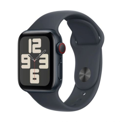 Apple Watch SE2 (2024) GPS + Cellular LTE 44mm Midnight Alu case, Midnight Sport Band M/L EU MXGM3 DP20600421-20
