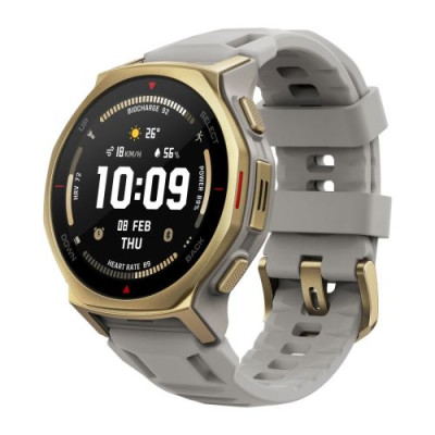 Amazfit T-Rex 3 Pro NFC, 44mm with Silicone Strap, Arctic Gold EU W2548GL2N DM25900109-20