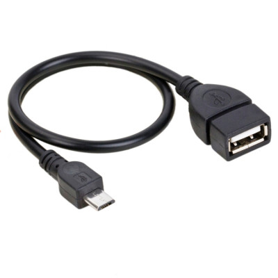 Câble Micro USB 5 Pin Male vers USB 2.0 AF 20cm CMUSBM01-20