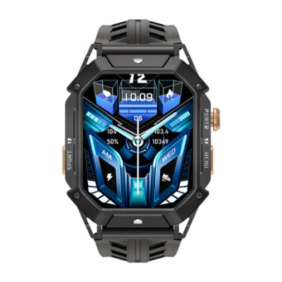 Oukitel BT80 (Montre Connectée Robuste 2.13'' Réponse aux appels) Noir OBT80_BLK-20