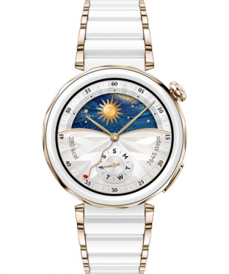 Huawei Watch GT 5 Pro 42mm blanc céramique 139199-20