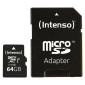 Intenso microSDXC           64GB C10 UHS-I Professionel + adapt.