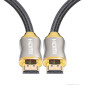 Pour HDMI 2.1 1m HD 8K PS4 Cable 4K2K 144Hz Projector Notebook Set-Top Box Cable (Golden)