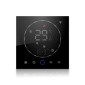 BHT-008GBLW 95-240V AC 16A Thermostat LED de chauffage électrique pour maison intelligente avec WiFi (noir)