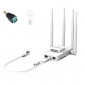 VONETS VAR1800-H Amplificateur réseau répéteur WiFi sans fil 1800 Mbps (blanc)