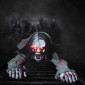 Halloween Décorations Horreur Fantômes Rampes Simulation Cheveux Longs Tête Chauve Fantômes