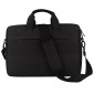 Respirable résistant à l'usure mince et léger de mode sac à bandoulière portable poche épaule avec bandoulière, pour 15,6 pouces et ci-dessous Macbook, Samsung, Lenovo, Sony, DELL Alienware, CHUWI, ASUS, HP