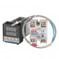 Thermostat REX-C100 + Thermocouple + Module à semi-conducteurs SSR-80 DA Kit de contrôle de température intelligent
