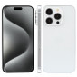 Pour iPhone 15 Pro Max écran couleur faux modèle d'affichage factice non fonctionnel (blanc)